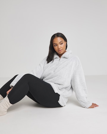 Pretty Secrets Funnel Neck Fleece Snuggle Top