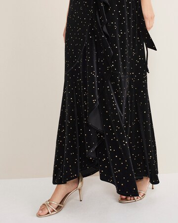 Phase Eight Holly Velvet Maxi Dress