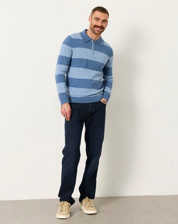 FatFace Straight Fit Jean Regular Length - Dark Denim