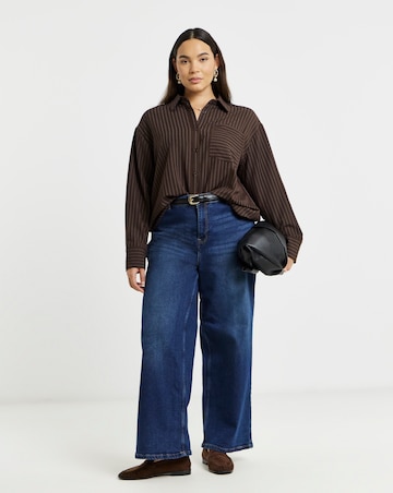 Oversized Pinstripe Shirt