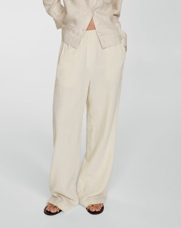 Mango Flowy Straight Fit Trousers
