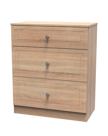 Richmond Assembled 3 Drawer Chest