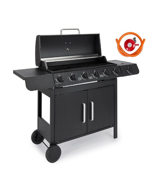 VonHaus 6+1 Burner Gas BBQ with