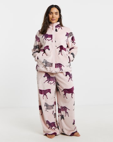 Chelsea Peers Zip Up Fleece Lounge Set
