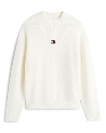 Tommy Jeans Mockneck Badge Sweater