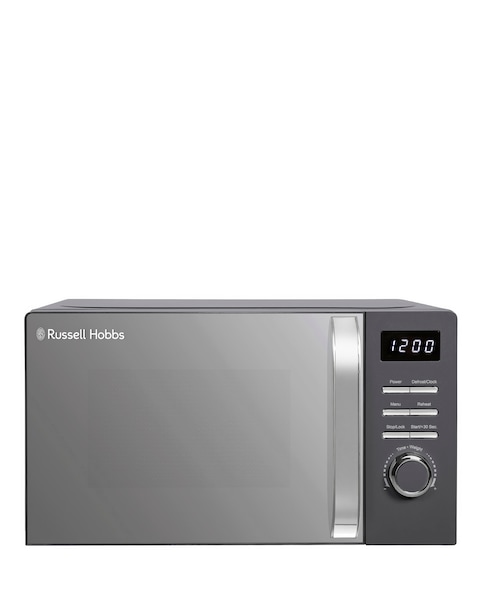 Russell Hobbs RHMD818G 20L Colours Plus Digital Microwave - Storm Grey