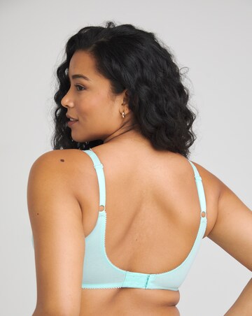 Pretty Secrets Sarah 2 Pack Pink/Aqua Full Cup Non Wired Bras B-G