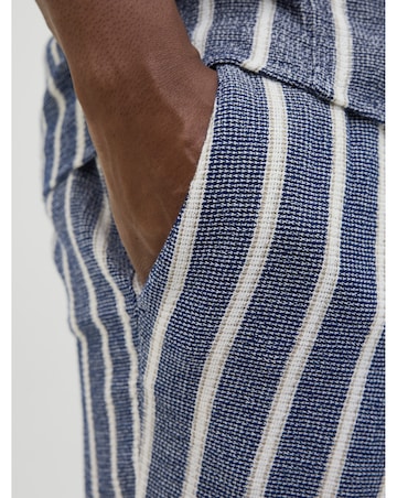 Jack & Jones Coba Stripe Short - Blue