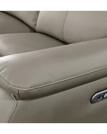 Aspire Kingsmere Leather Power Recliner Armchair