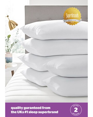 Silentnight Deep Sleep Pack of 6 Pillows