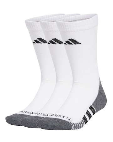 adidas 3 Pack Performance Crew Socks