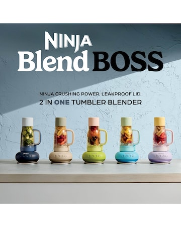 Ninja BlendBoss Tumbler Blender - DB351UKST Stone