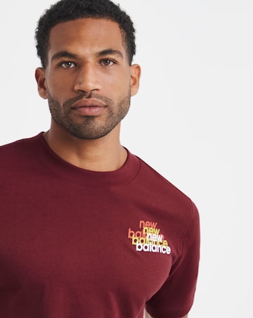 New Balance Multi Linear Logo T-shirt