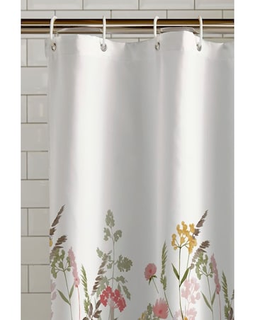 Catherine Lansfield Countryside Floral Shower Curtain