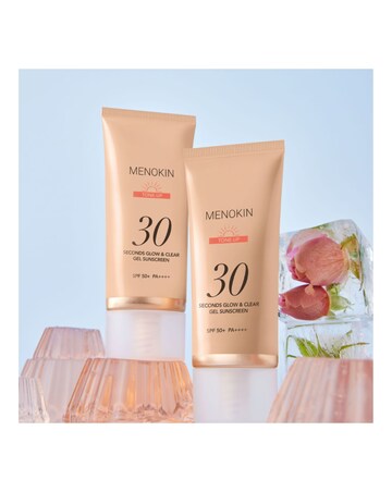 30 Seconds Tone-Up Glow + Clear Gel Sunscreen SPF50+ 50ml