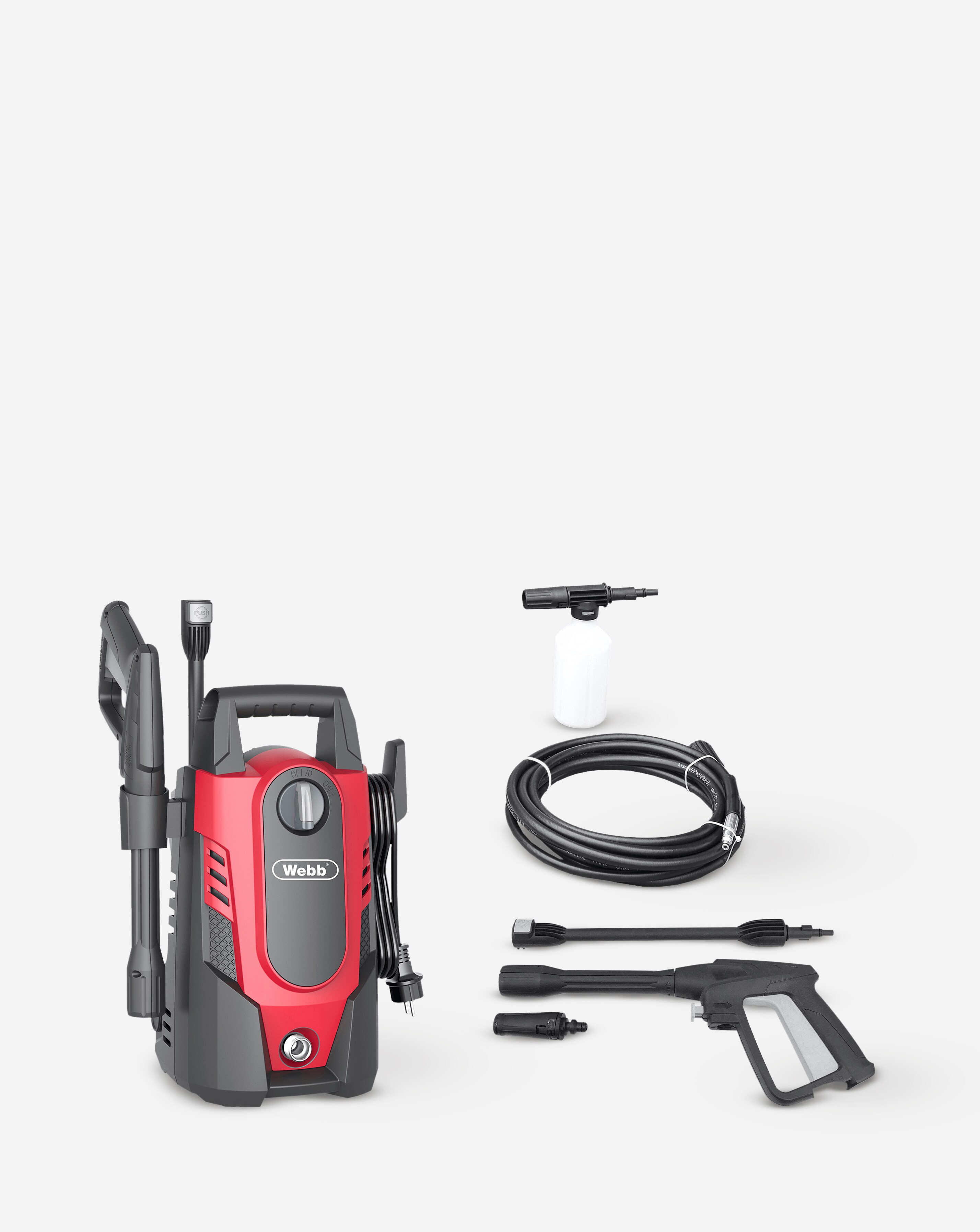Webb Dynamic 1400W Pressure Washer