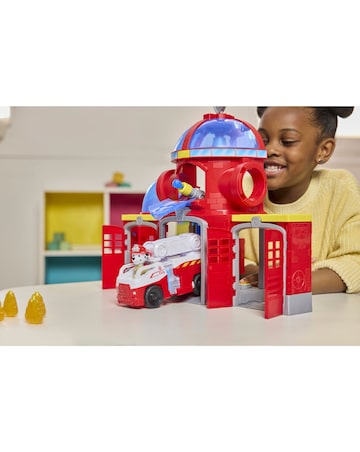 Paw Patrol Fire Rescue Command Centre with Marshall Figure