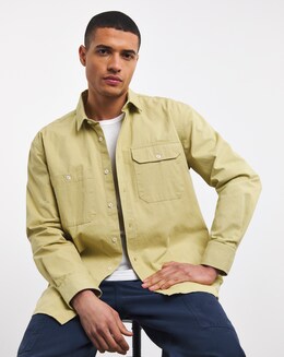 Armor Lux Shirt Jacket - Pale Olive