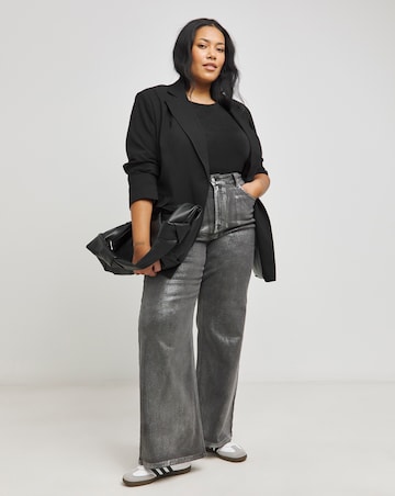 Slinky Racer Neck Bodysuit