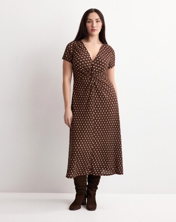 Mango Printed Midi Dress Pomi