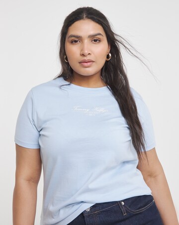 Tommy Hilfiger Script Crew Neck Short Sleeve T-shirt