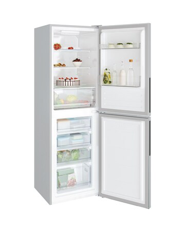 Candy CCT3L517ESK-1 176cm High 50/50 Fridge Freezer Silver + Install