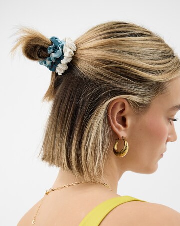 Accessorize 5-Pack Satin Hair Scrunchies