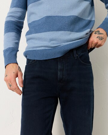 FatFace Straight Fit Jean Regular Length - Dark Denim