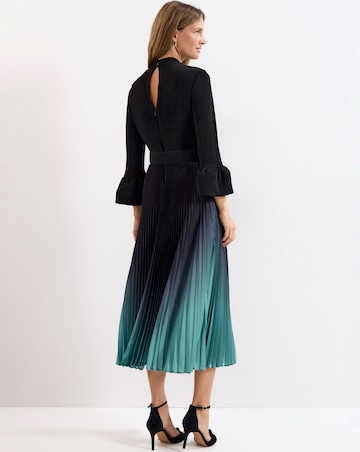 Phase Eight Meloni Ombre Pleat Skirt Dress