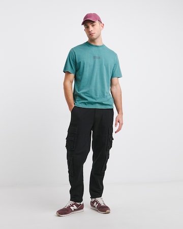 Relaxed Fit Vintage Wash Mind & Soul Graphic T-Shirt