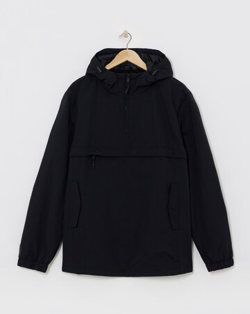 Black Lightweight Overhead Jacket