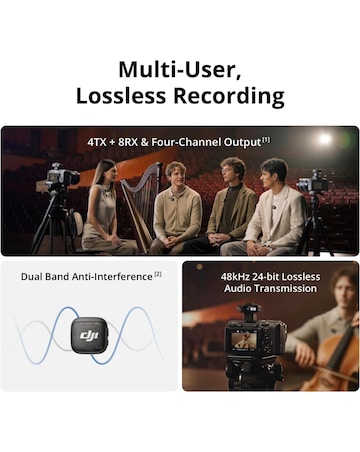 DJI Mic 3 (2 TX + 1 RX + Charging Case)