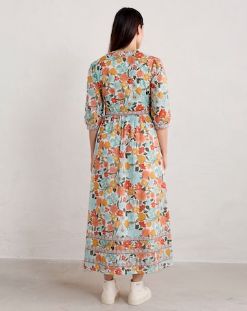 Seasalt Cornwall Blue Hills Border Dress
