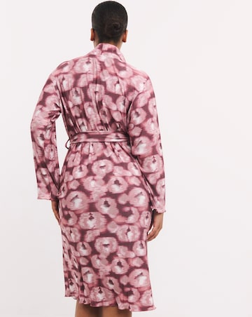 Plisse Kimono Dressing Gown