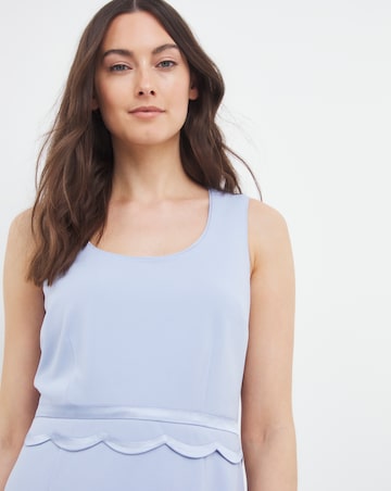 Joanna Hope Scallop Dress & Jacket