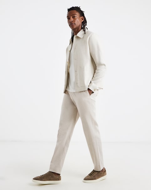 Tailored Fully Elasticated Drawcord Tapered Trouser