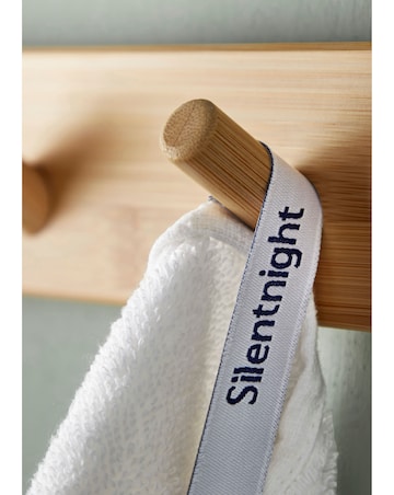Silentnight Ribbed Cotton Towels Packs of 2