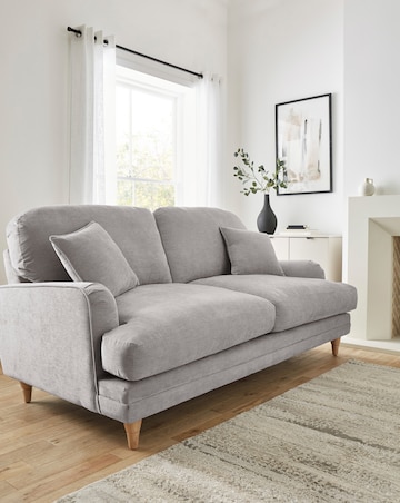 Azra Chenille 3 Seater Sofa