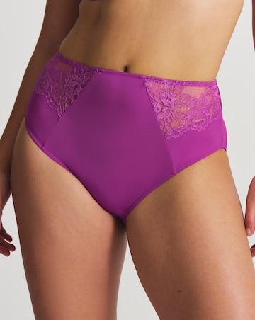 Pretty Secrets Ella Full Brief Knickers Purple