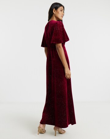 Twisted Wunder Sofia Velvet Maxi Dress