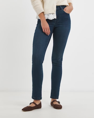 Super Stretch Indigo Slim Jeans