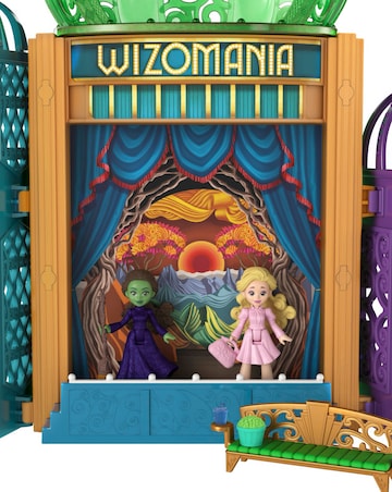 Wicked Emerald City Small Doll Playset with 5 Play Spaces & 15 Accessories