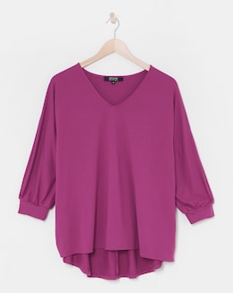 Purple Oversized Top