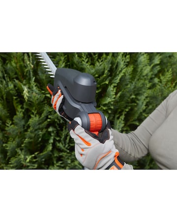 Flymo UltraCut Reach 420 Telescopic Hedge Trimmer Battery & Charger