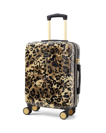 Rock Savannah Leopard 3pc Suitcase Set
