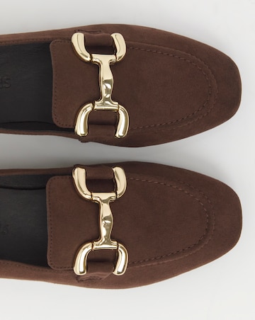 Butterfly Classic Loafer With Snaffle Trim - Wide Fit (E)