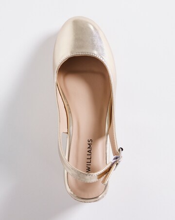 Slingback Espadrille E Fit