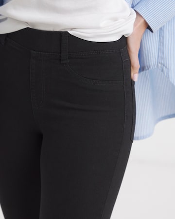 Black Crop Jeggings