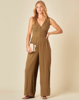 Nobody's Child Sleeveless Starlight Jumpsuit