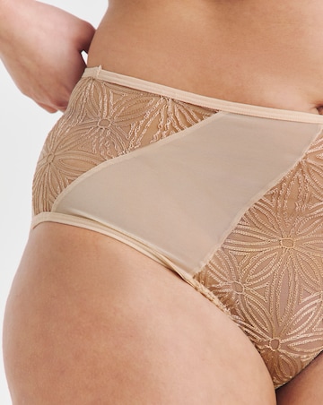 Contemporary Geo Lace Full Fit Brief